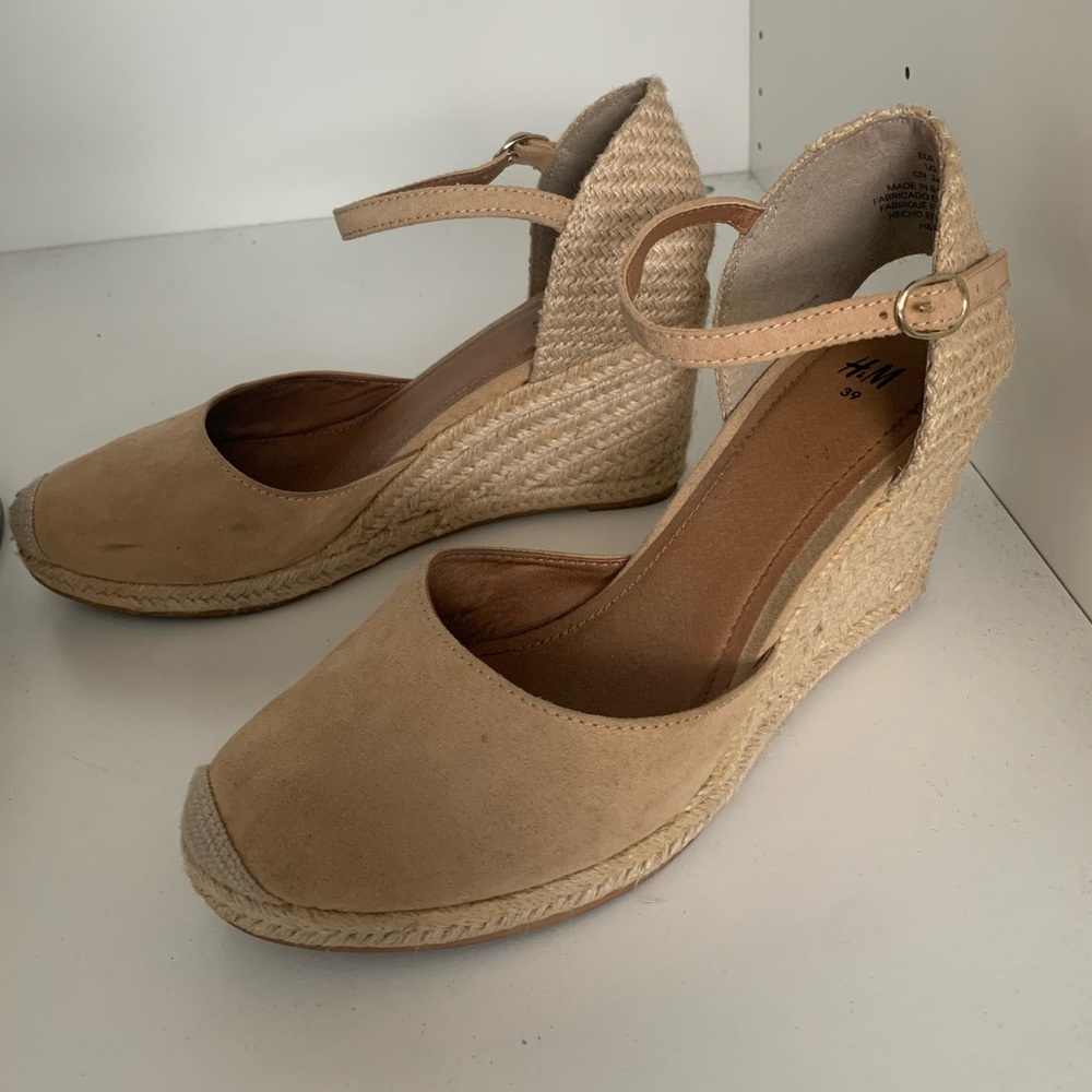 H&M Nude Wedges